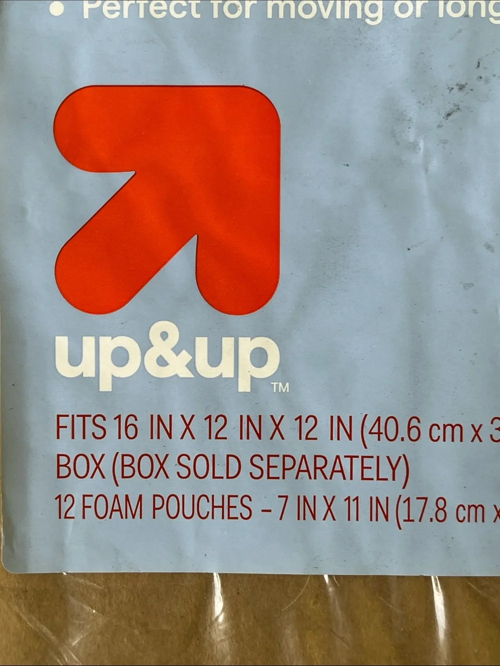 NEW up&up Glass Packing Kit | Packs 12 Glasses or Stemware | Moving & Storage